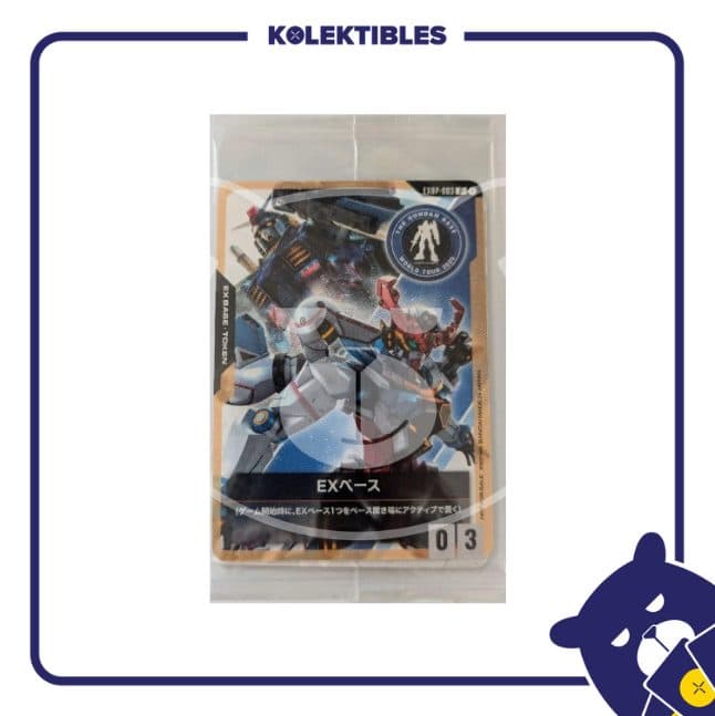 Gundam Japan – EXBP-003 EX Base Gundam Base World Tour Osaka Promo Card