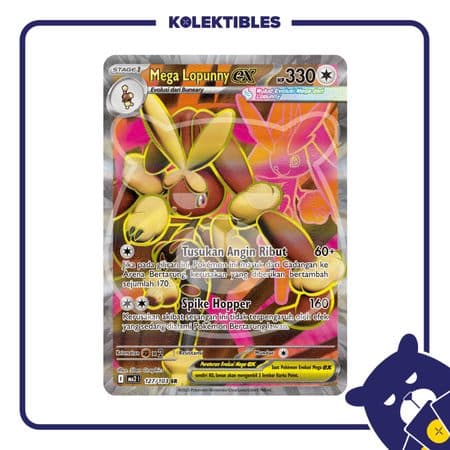 Pokemon Indonesia – MA2 127/103 SR – Mega Lopunny EX