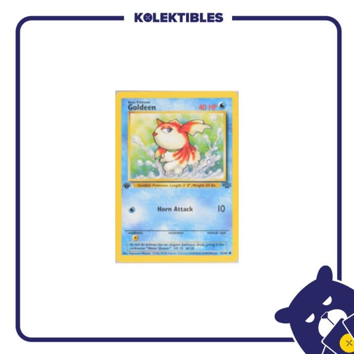 Pokemon English - 1999 Jungle Set 53/64 - Goldeen - 01/280/02/11/111