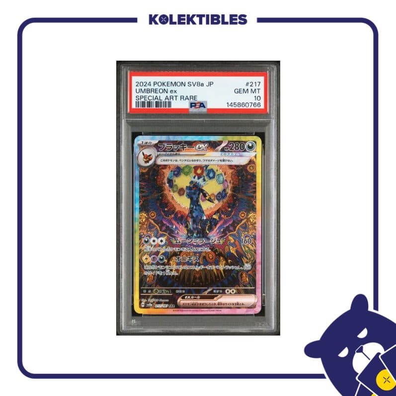 Umbreon EX 217 SAR – Pokemon SV8a 2024 Japan – PSA 10