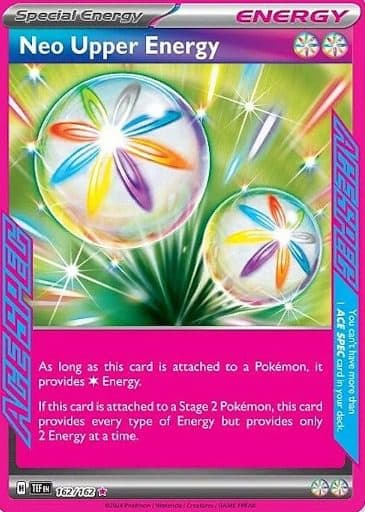 POKEMON ENGLISH - Temporal Force Neo Upper Energy 162/162