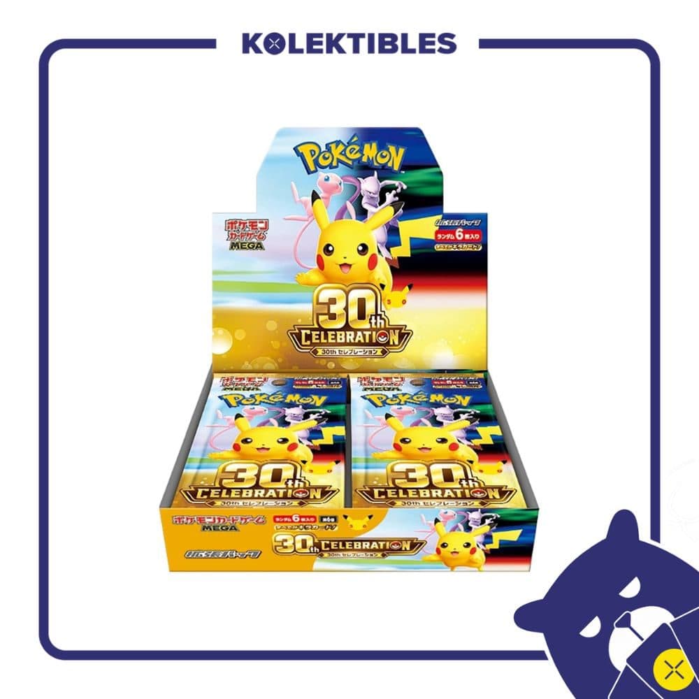 (Batch 1) Pokemon Japan - Sealed Box - 30th Celebration