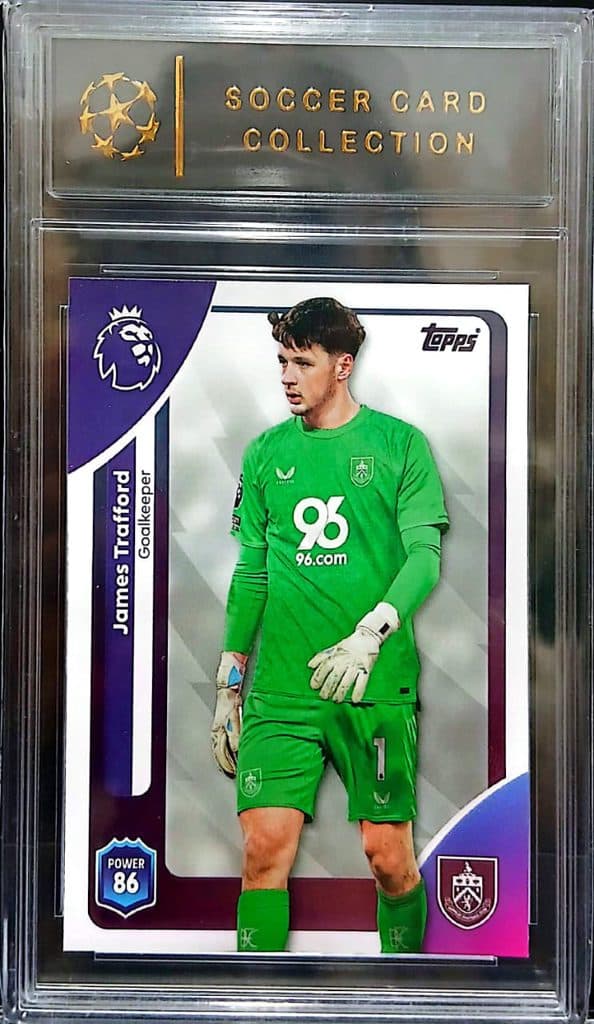 Soccer Card Collection – Topps James Trafford Goalkeeper 01/138/02/20/188