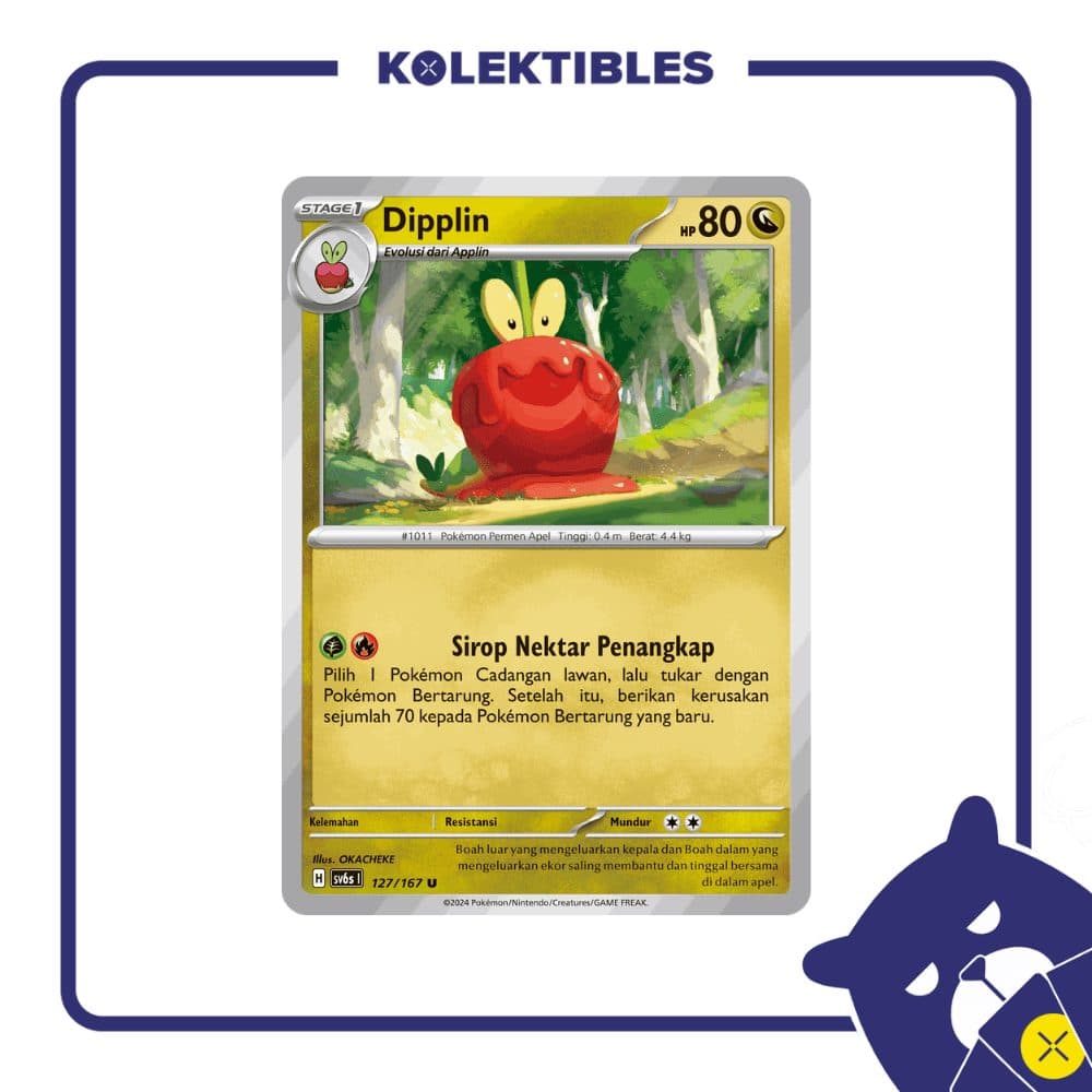 Pokemon English - TWM EN 127/167 Dipplin