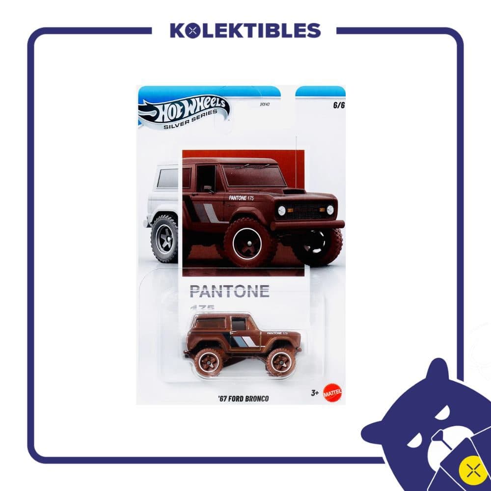 Hotwheels A – Pantone ’67 Ford Bronco 01/027/06/17/177