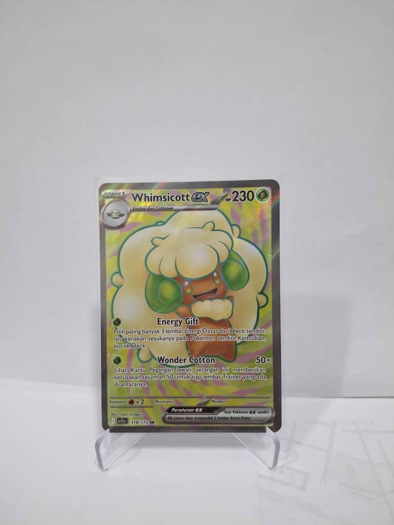 POKEMON INDONESIA - SV11S - 318/172 SR - Whimsicott EX
