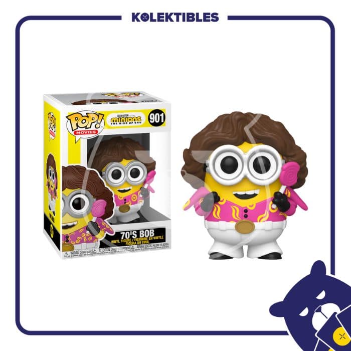 Funko POP! Minions – 901 70’S Bob 01/04/011/30/195