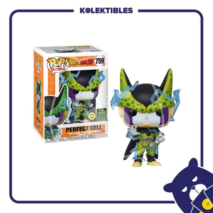 Funko POP! Dragon Ball Z – 759 Perfect Cell Glow in The Dark 2020 Spring Con Exclusive 01/04/011/30/195