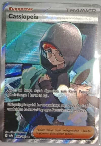 POKEMON INDONESIA SV7s - 208/166 SR - Cassiopeia