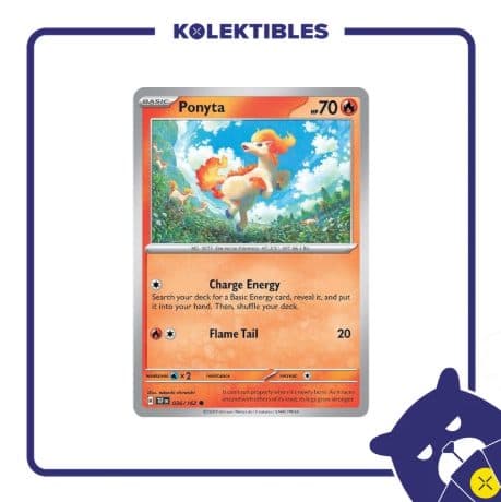 Pokemon English - TEF EN 026/162 Ponyta