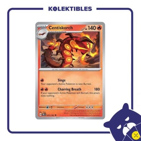 Pokemon English - TEF EN 037/162 Centiskorch