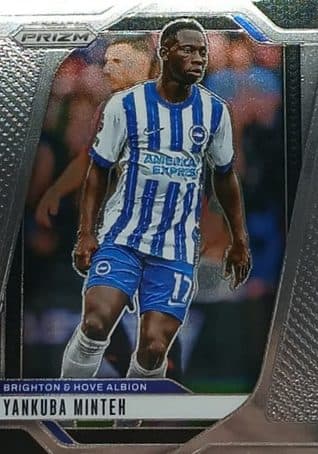 Panini Prizm - Brighton & Hove Albion Yankuba Minten 01/042/02/11/113