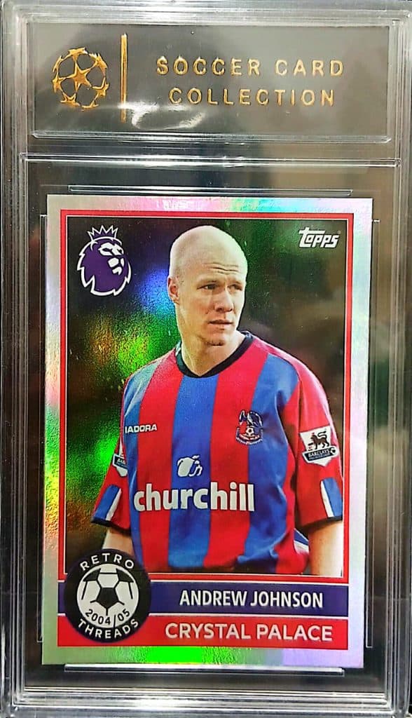 Soccer Card Collection – Topps Andrew Johnson Crystal Palace 01/138/02/20/188