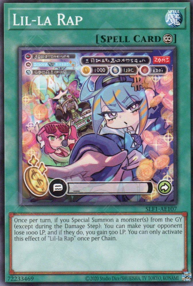 YU GI OH AE - SLF1-AE107 Lil-la Rap (N)