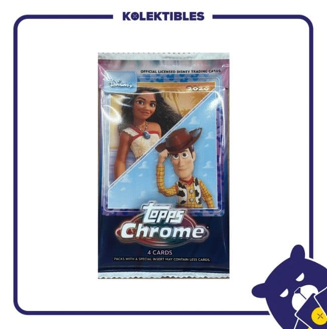 Topps – Chrome Value Booster Pack - 2026 Disney
