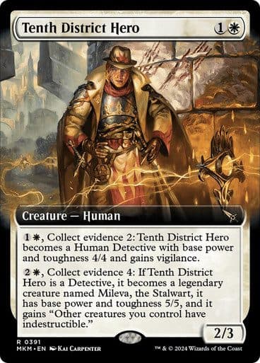 MTG – Single Card MKM EN – R 0391 Tenth District Hero