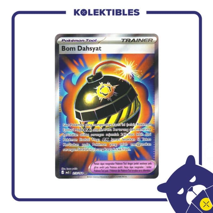 Pokemon Indonesia - MA5 213/164 SR - Bom Dahsyat