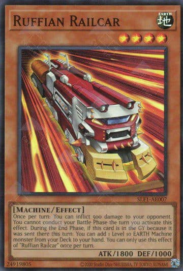 YU GI OH AE - SLF1-AE007 Ruffian Railcar (N)