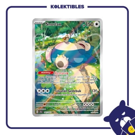 Pokemon Indonesia – sv2a 181/165 AR Snorlax 01/207/02/11/111