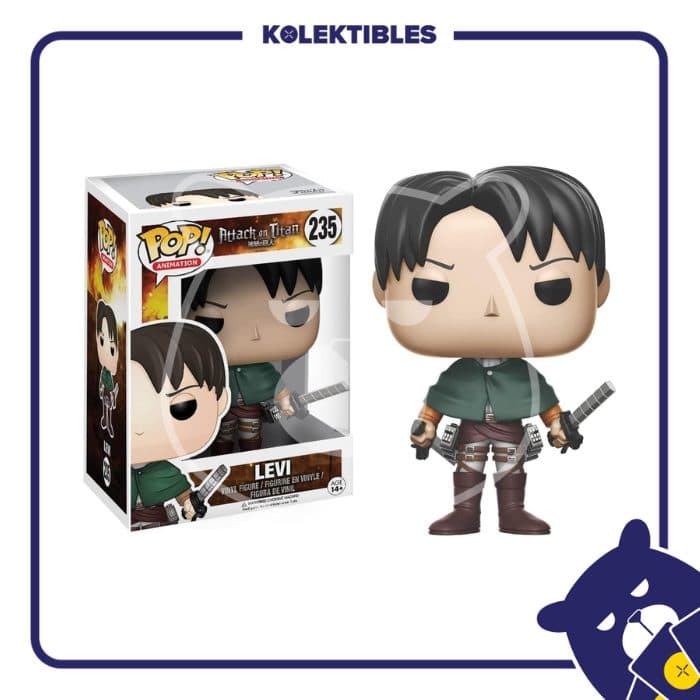 Funko POP! Attack on Titan – 235 Levi 01/04/011/30/195