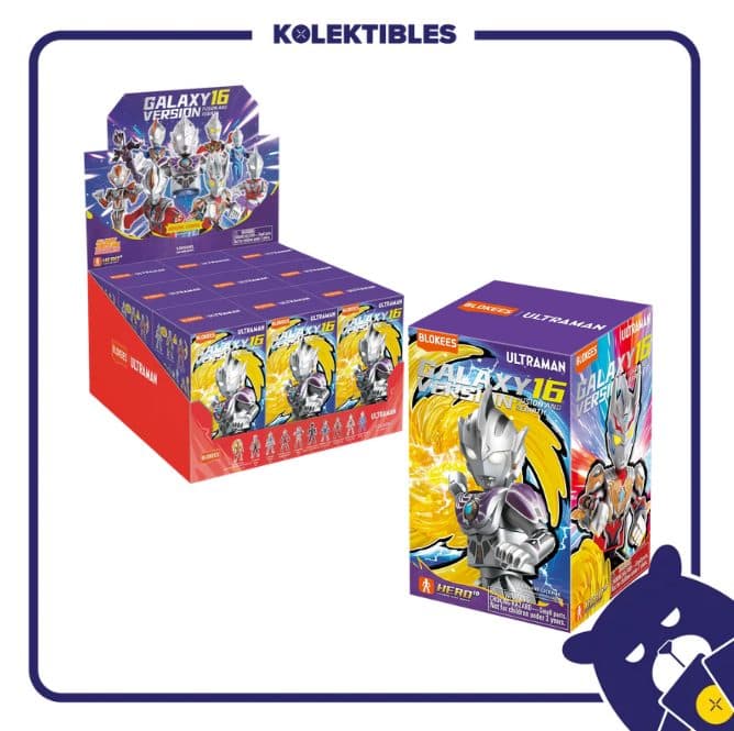 Blokees Blind Box - Ultraman GV-16 - Fusion and Rebirth