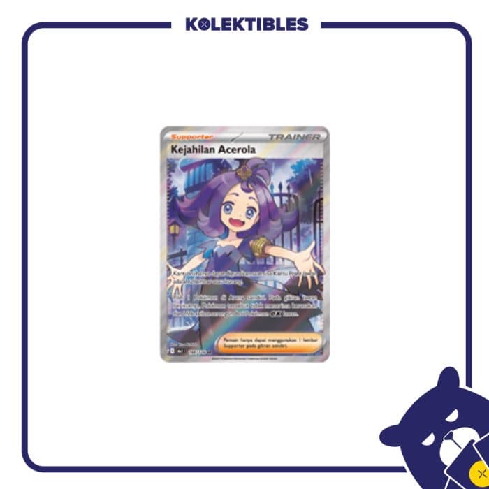 Pokemon Indonesia – MA1 168/126 SR Kejahilan Acerola 01/222/02/11/111