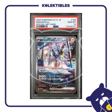 Miraidon 102 SAR - Pokemon SV1V 2023 Japan - PSA 10