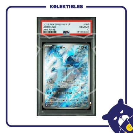 Articuno 102 AR - Pokemon SV9 2025 Japan - PSA 10