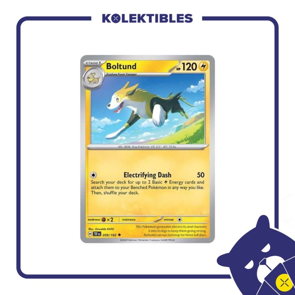 Pokemon English - TEF EN 059/162 Boltund