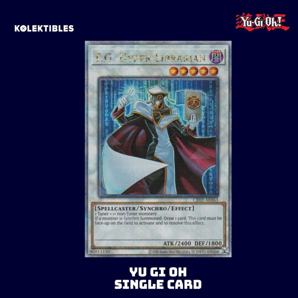 YU GI OH AE - CR02-AE063 T.G. Hyper Librarian QSCR