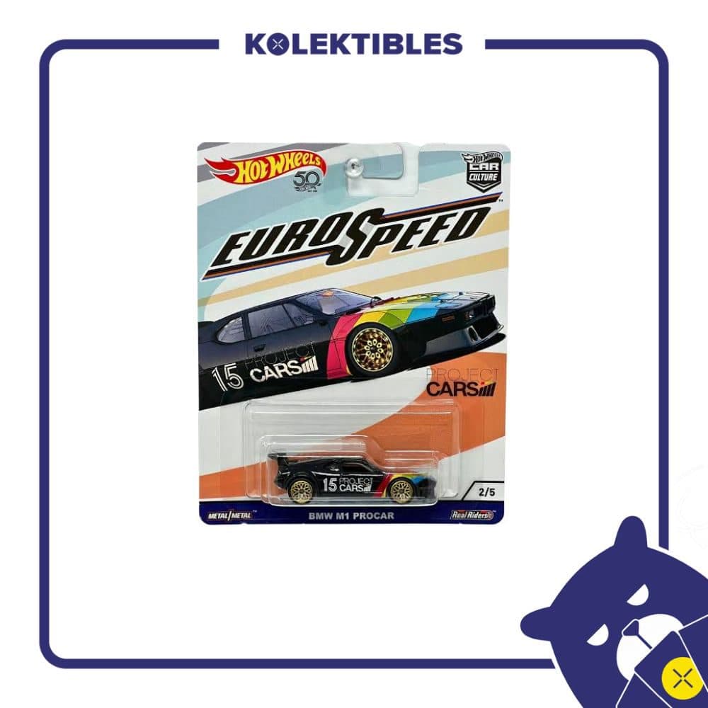 Hot Wheels Premium Car Culture Euro Speed – BMW M1 Procar 01/169/07/22/190