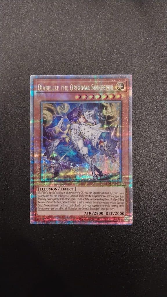 YUGIOH AE 012 LEDE- Diabellze the Original Sinkeeper (QCSR)