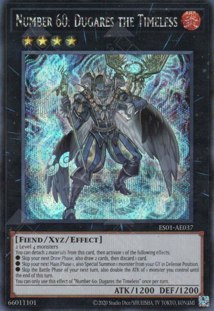 YU GI OH AE - ES01-AE037 Number 60: Dugares the Timeless SER