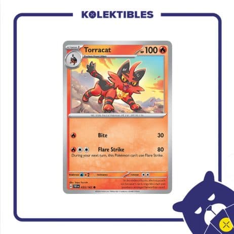 Pokemon English - TEF EN 033/162 Torracat