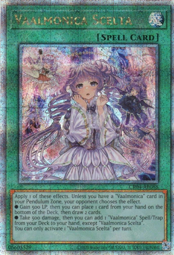 YU GI OH AE – CR04-AE088 Vaalmonica Scelta QCSR