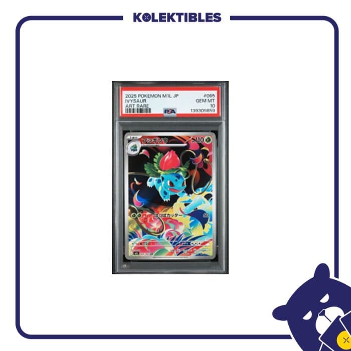 Ivysaur 065 – Pokemon M1L Japan 2025 – PSA 10 139309859 01/281/02/26/113