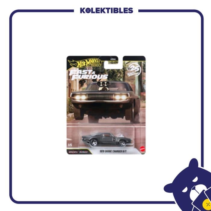 Hotwheels Premium – Fast&Furious 1970 Dodge Charger R/T 01/159/07/22/190