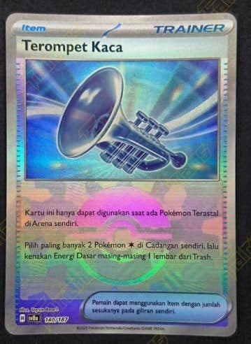 POKEMON INDONESIA – SV8a 140/187 Pokeball Terompet Kaca 01/105/02/11/111
