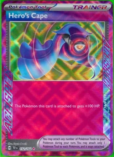 POKEMON ENGLISH - TEF Hero's Cape 152/162 01/061/02/11/111