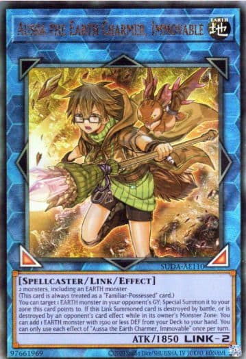 YUGIOH AE - SUDAAE110 Aussa the Earth Charmer, Immovable (UL)