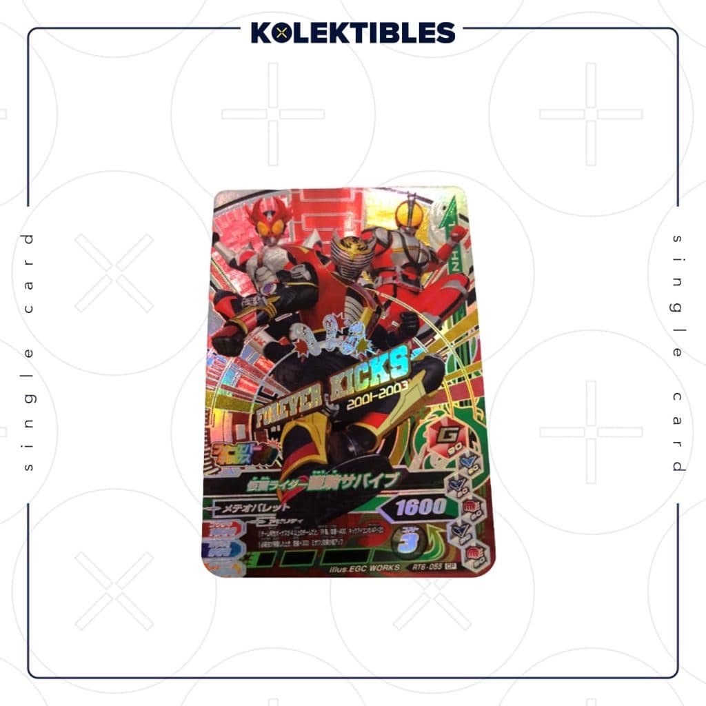KAMEN RIDER - Forever Kicks RT6-055 CP 2001-2003 HOLO