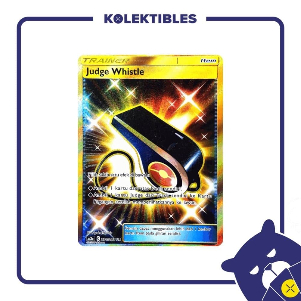 Pokemon Indonesia – Ac3a 294/205 UR Judge Whistle 01/207/02/11/111