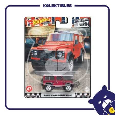 Hotwheels Premium – Land Rover Defender 90 01/159/07/22/190