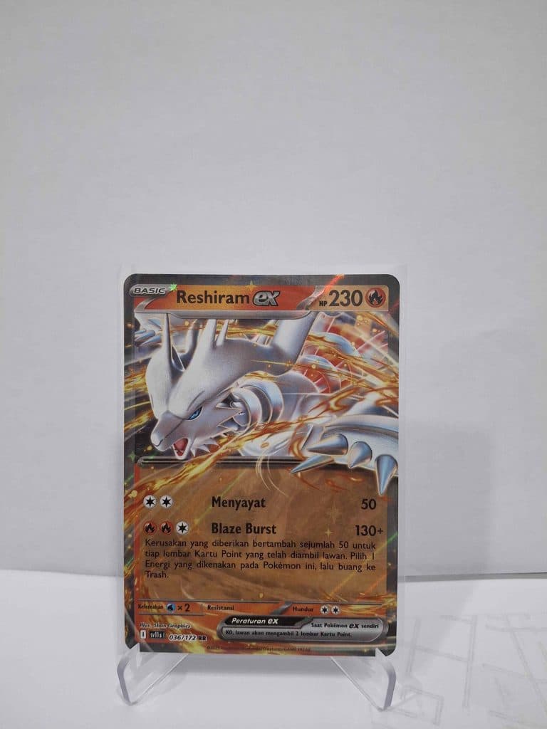 POKEMON INDONESIA - SV11S - 036/172 RR - Reshiram EX