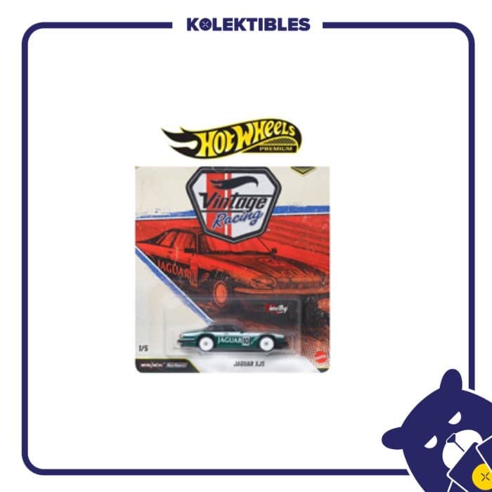 Hotwheels Premium – Vintage Racing Jaguar XJS 01/159/07/22/190
