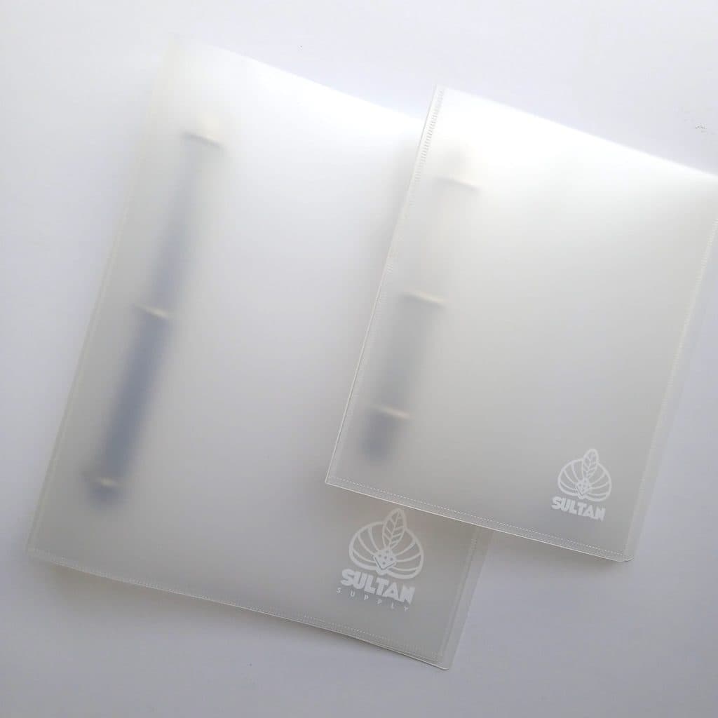 AKSESORIS - Sultan Transparent Ring Binder Matte 3 Rings A4