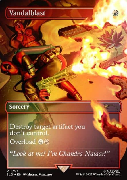 MTG – Secret Lair Deadpool – R 1757 SLD EN NonFoil - Vandalblast