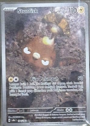 POKEMON INDONESIA - Sv8s Stunfisk 194/182 AR 01/020/02/11/111