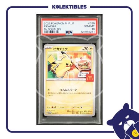 Pikachu McDonald's - Pokemon M-P 2025 Japan - PSA 10 - 126986241