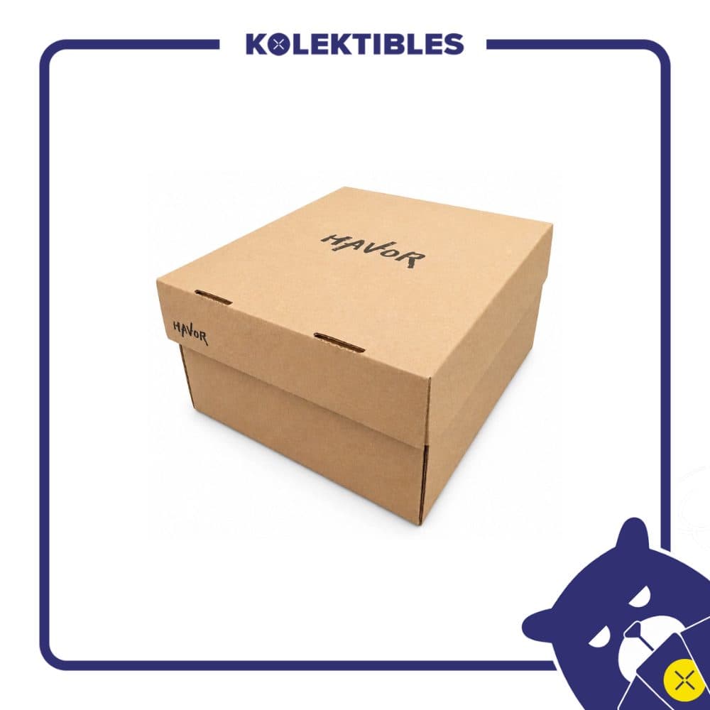 Havor - Storage Box Full Lid Slab - Brown Kraft